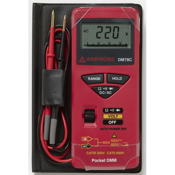 750V Amprobe Digital Multimeter 10A 40 MOhms 750V Amprobe Digital Multimeter 10A 40 MOhms